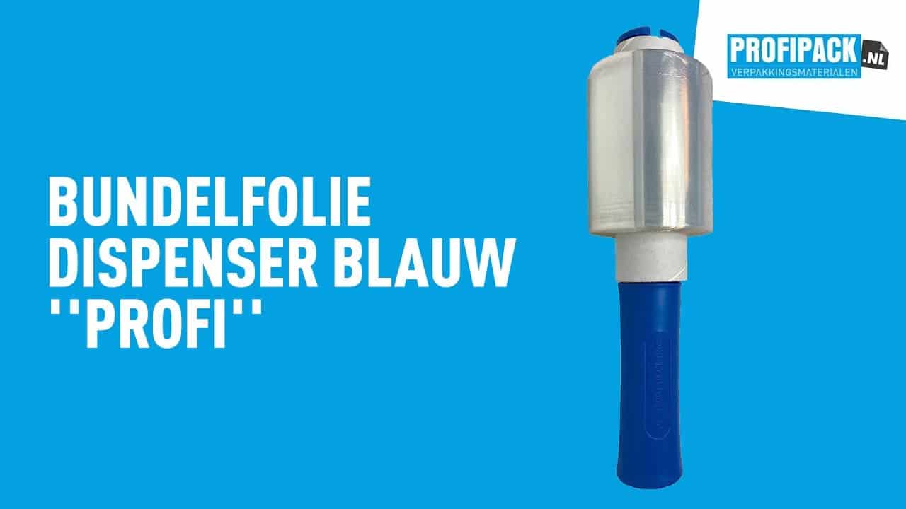  Bündelfoliedispenser blau ''Profi''